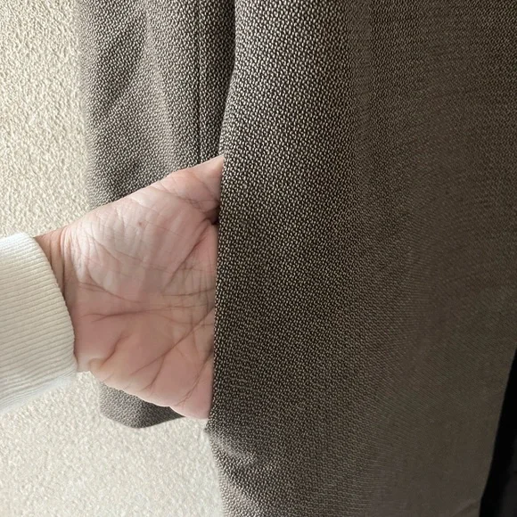 CHARLES CHANG-LIMA Classic Wool Top Coat Size 8 - Picture 5 of 11